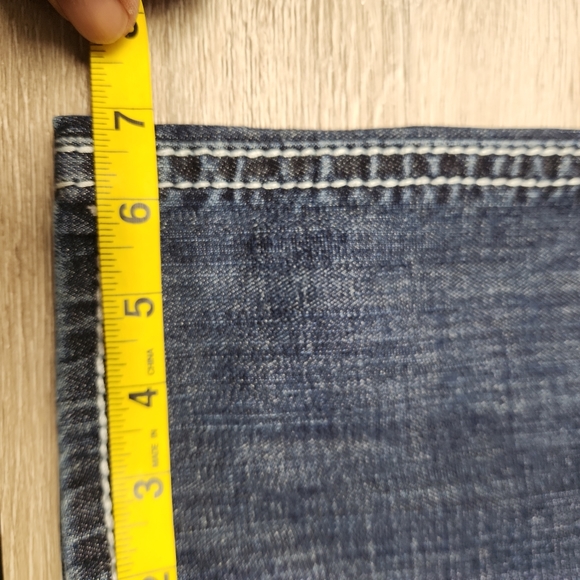 Rock and Roll Cowgirl Jeans 29 x 32 Skinny Jean Rhinestone - Picture 3 of 9